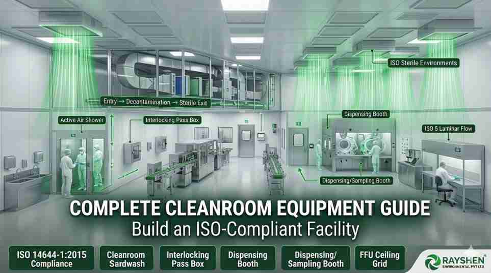 Complete List of Cleanroom Equipment: Everything You Need to Build a Compliant Facility